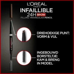 L'Oreal Lu0027Oréal 24H Brow Filling Triangular Pencil 5.23 Auburn -Beauty Verkoop 1071952 3