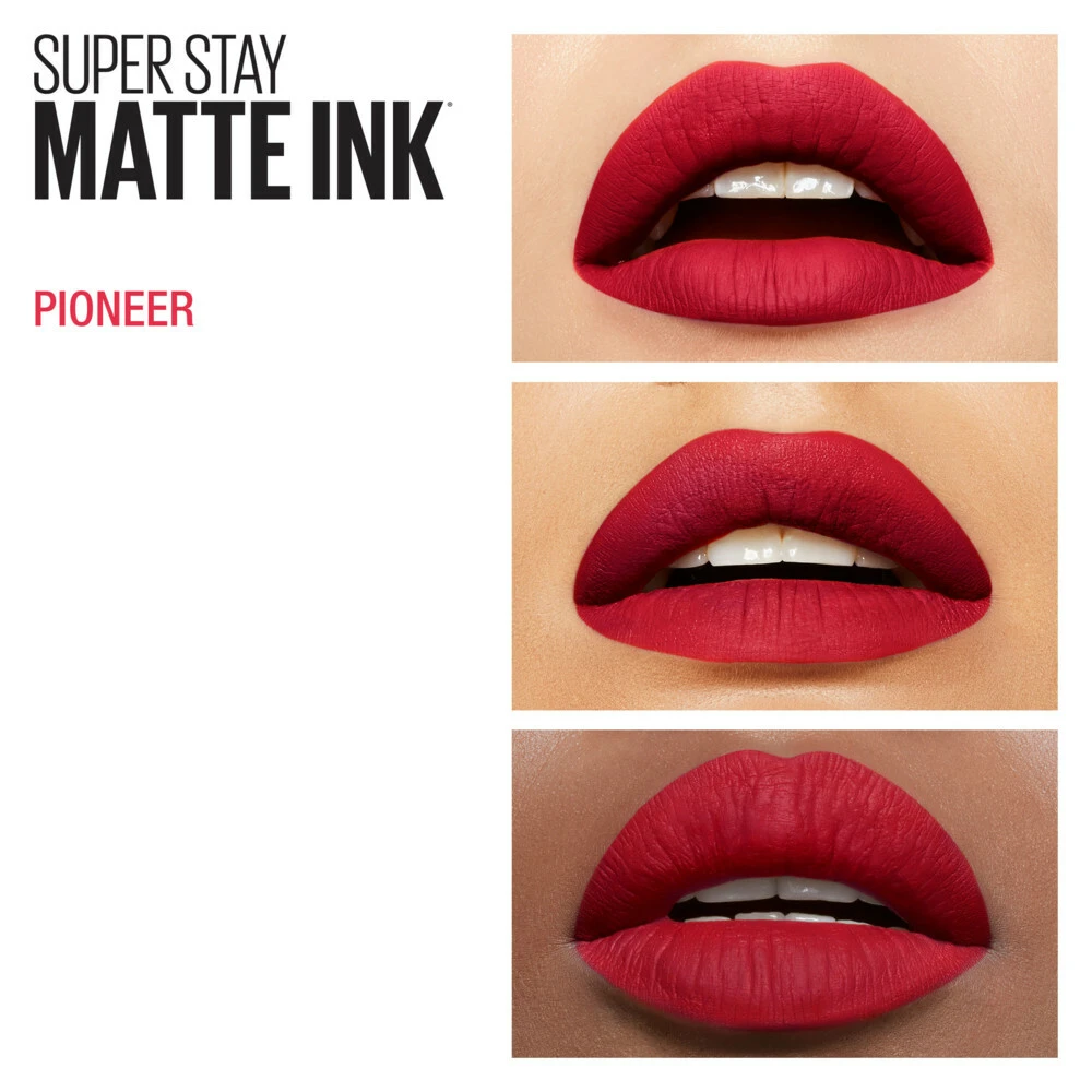 Maybelline SuperStay 24h Matte Ink Lippenstift 20 Pioneer 6 Maybelline SuperStay 24h Matte Ink Lippenstift 20 Pioneer - Image 4