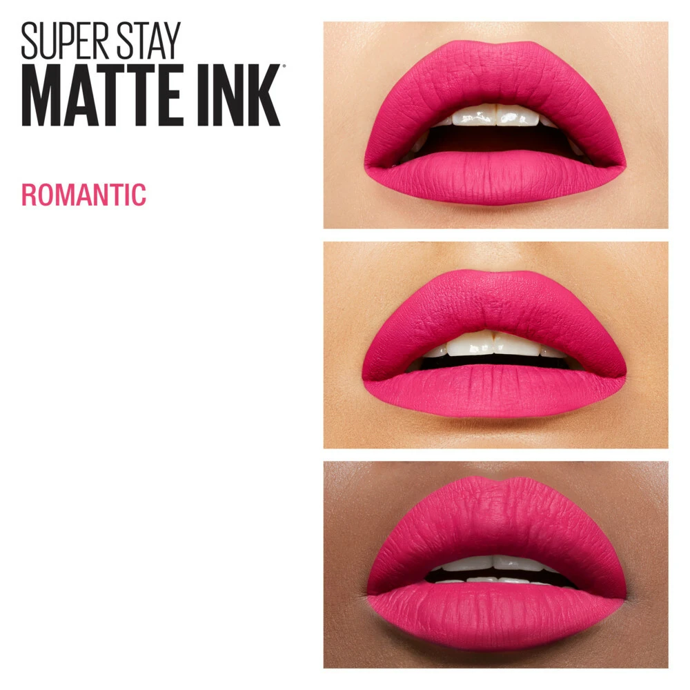Maybelline SuperStay 24h Matte Ink Lippenstift 30 Romantic 6 Maybelline SuperStay 24h Matte Ink Lippenstift 30 Romantic - Image 4